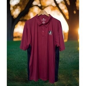 Colosseum Shirt Men XXL Garnet‎ Florida Seminoles Breathable